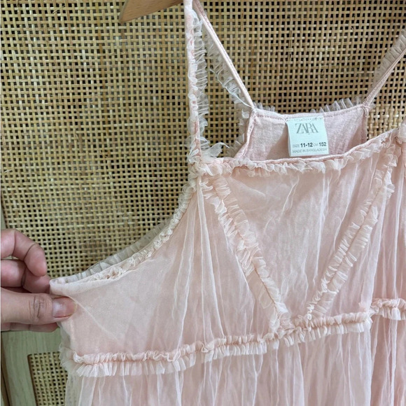 ZARA Tulle Dress Size11 - Picture 3 of 10